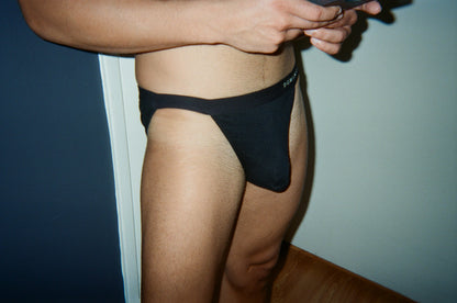 Tencel Sport Brief - Black