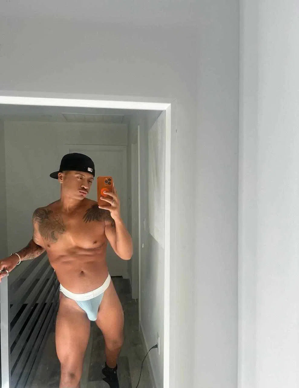 Underwear selfie Dominic Albano Collection Tencel sport brief