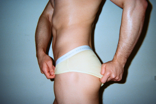 Ribbed Tencel Brief - Butter