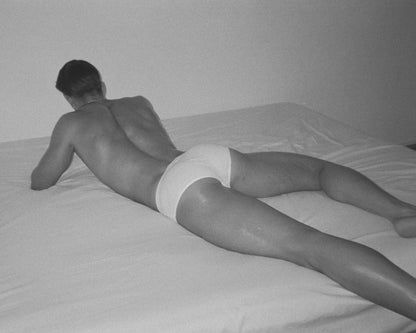 Ribbed Tencel Brief 3-Pack - White